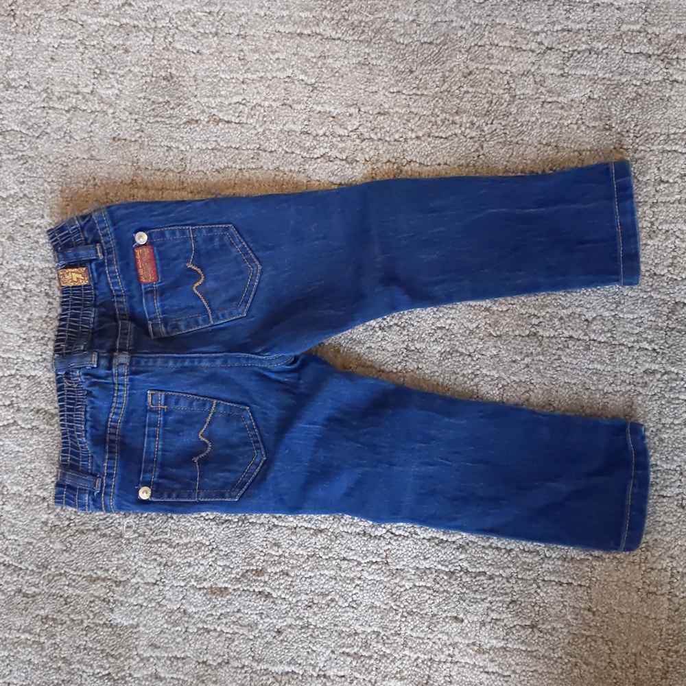 7 for all mankind toddler jeans. Size 24 mo
